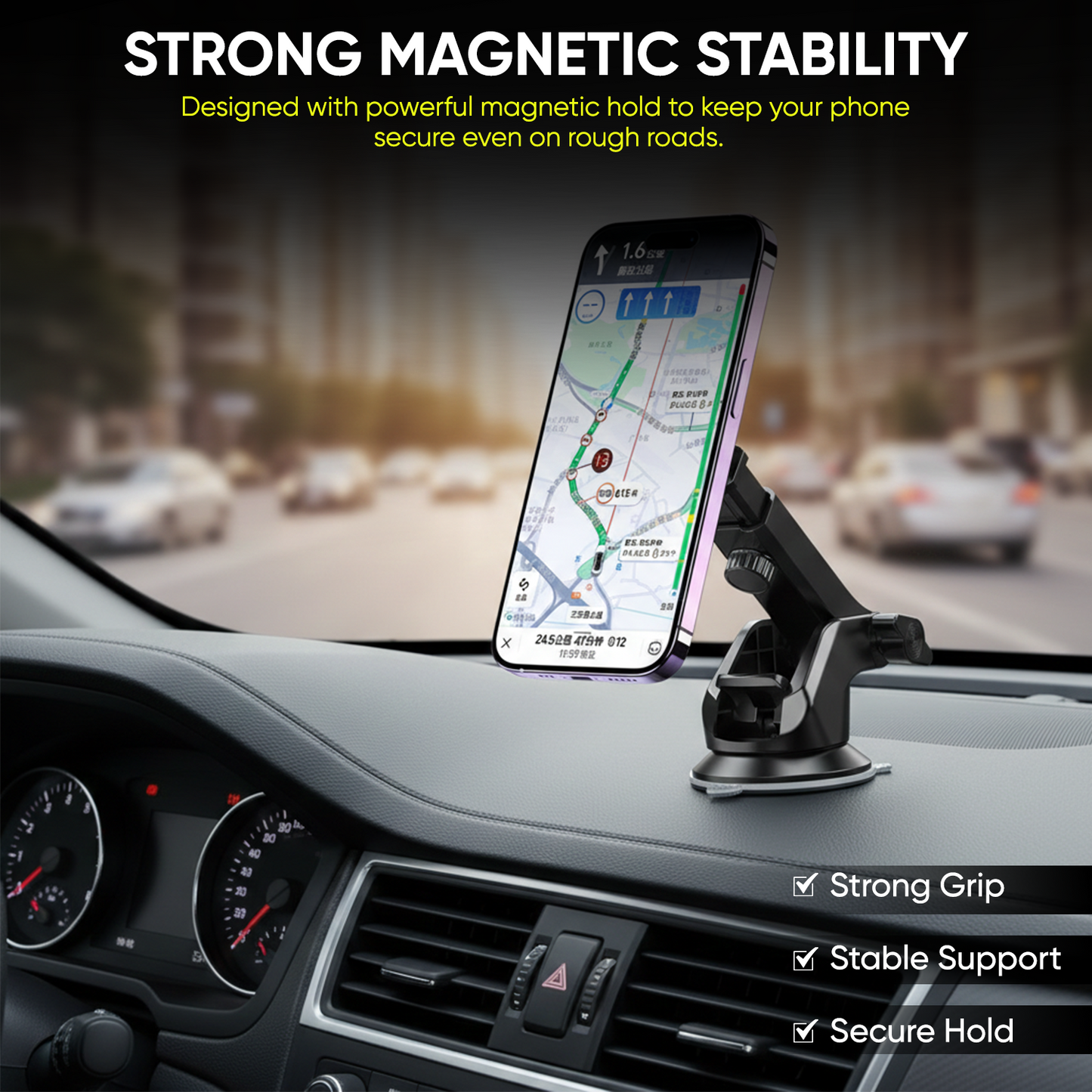 ONE7 MagFlex 360 Magnetic Car Phone Holder