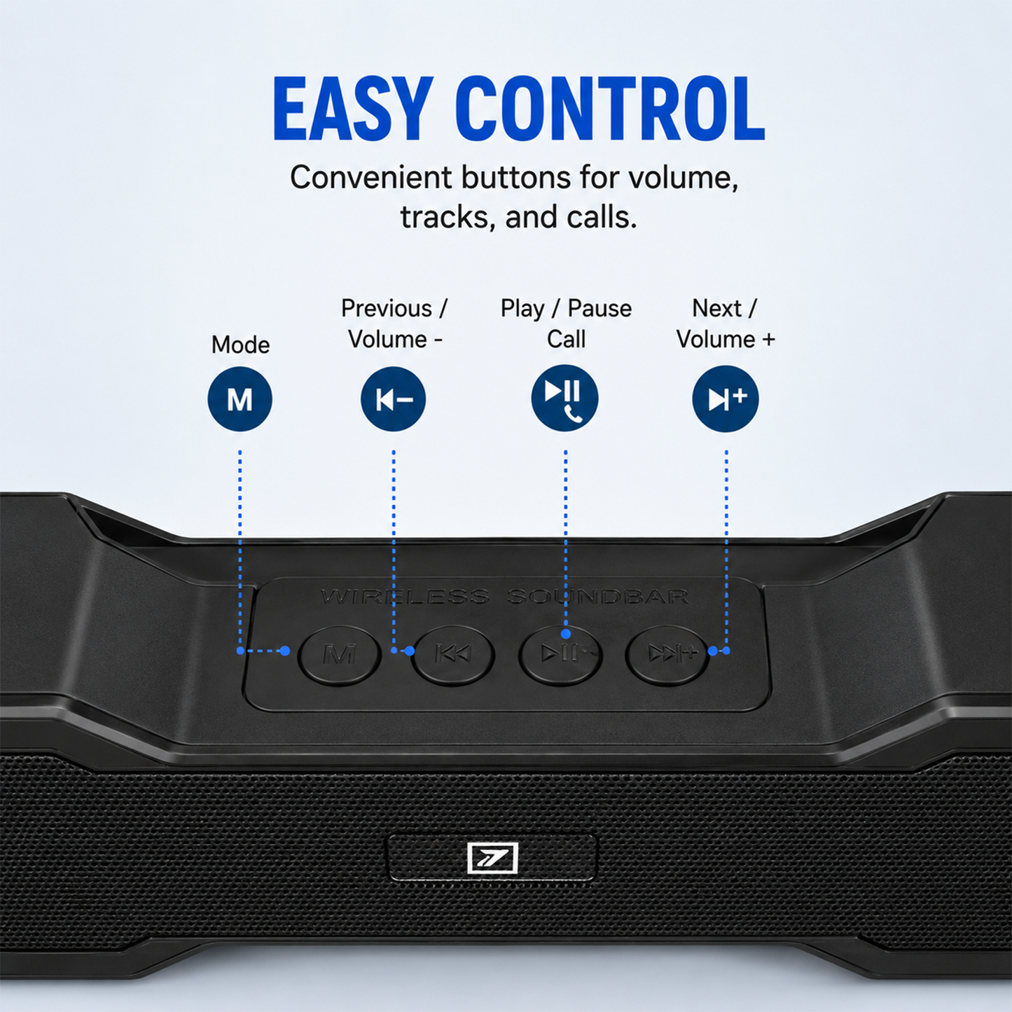 ONE 7 Bass Titan Wireless Bluetooth Speaker