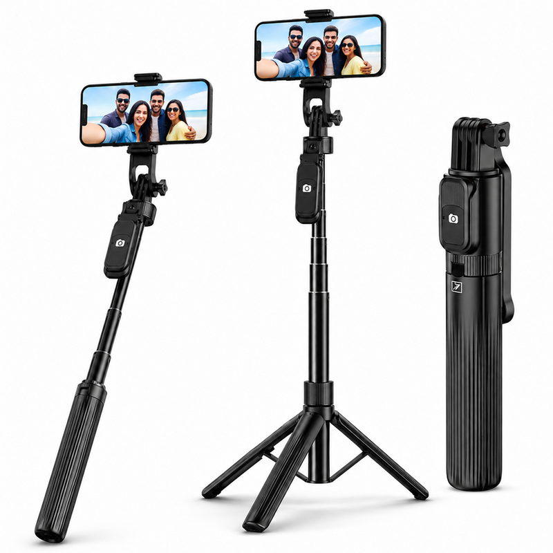 ONE 7 Bluetooth Selfie Stick Tripod Pro