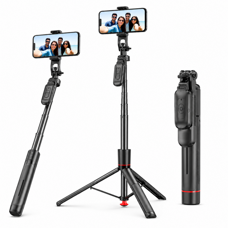 ONE 7 2-in-1 Auto Opening Selfie Stick Tripod