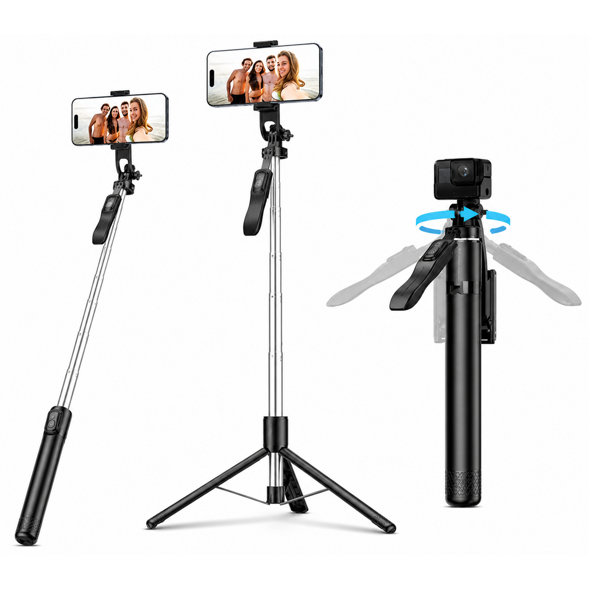 ONE 7 Professional Selfie Stick Tripod