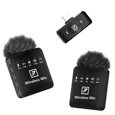 ONE 7 Wireless Microphone - Dual Mic with ANC & DSP
