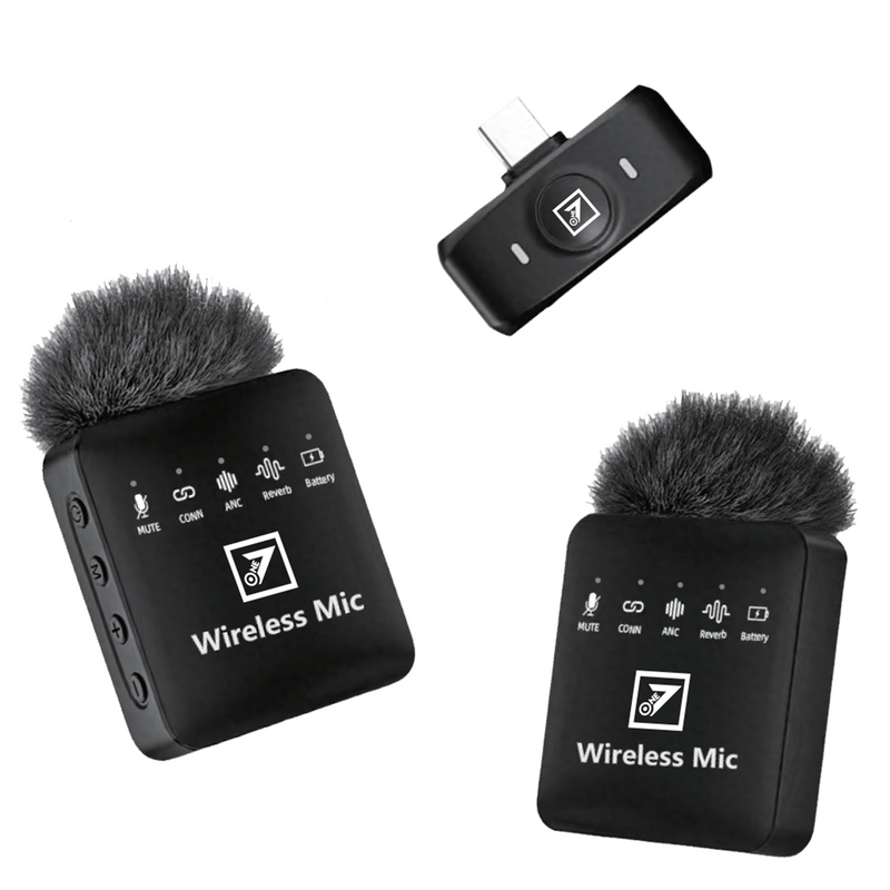 ONE 7 Wireless Microphone - Dual Mic with ANC & DSP