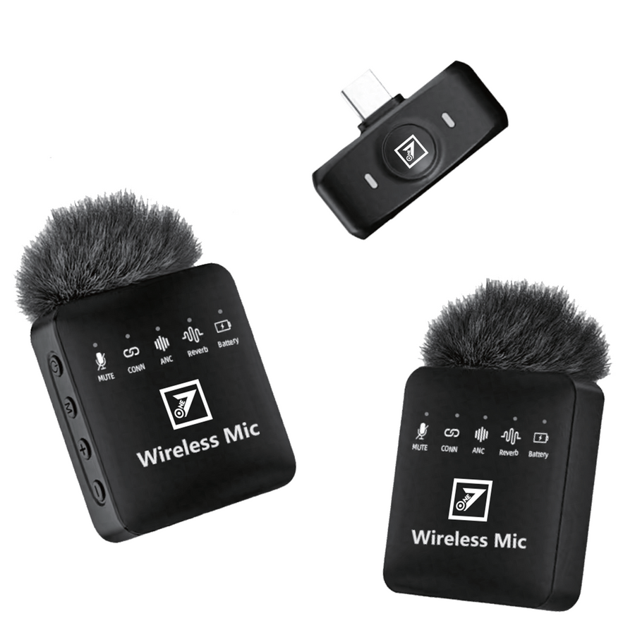 ONE 7 Wireless Microphone - Dual Mic with ANC & DSP