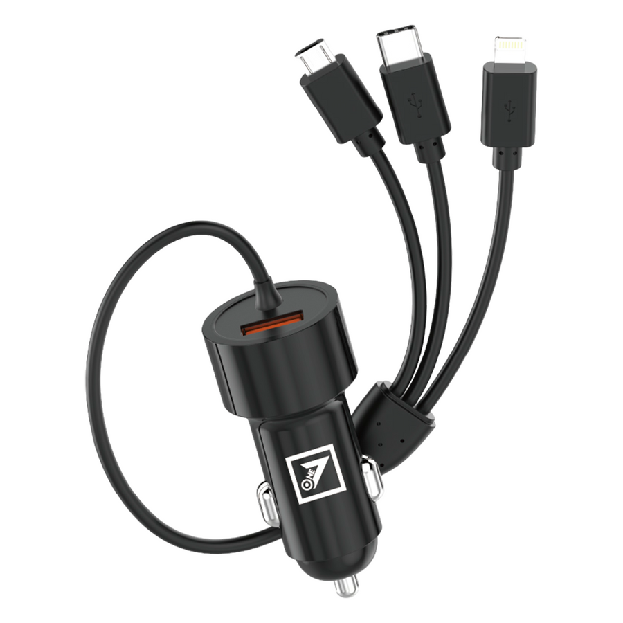 ONE7 FlashDrive 17W Car Charger