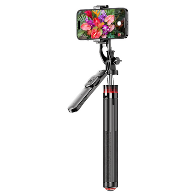 ONE7 Auto Open Selfie Stick Tripod with Bluetooth Remote