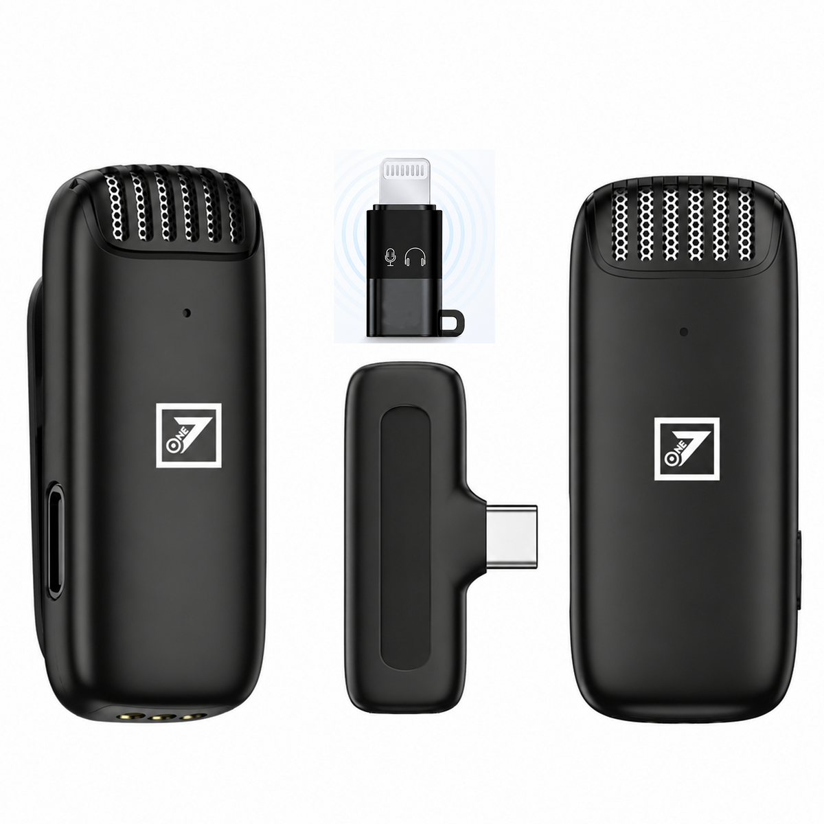 ONE 7 Wireless Clip-On Microphone – ENC Noise Reduction