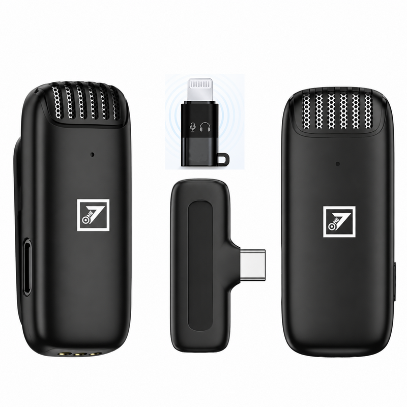 ONE 7 Wireless Clip-On Microphone – ENC Noise Reduction