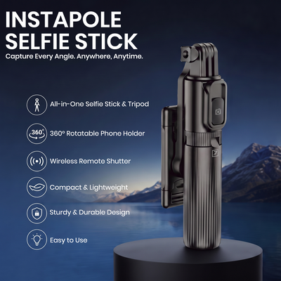 ONE 7 Bluetooth Selfie Stick Tripod Pro