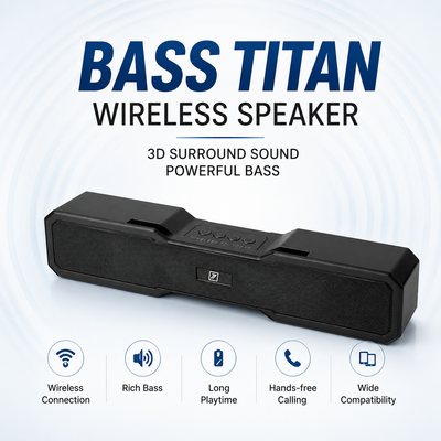 ONE 7 Bass Titan Wireless Bluetooth Speaker