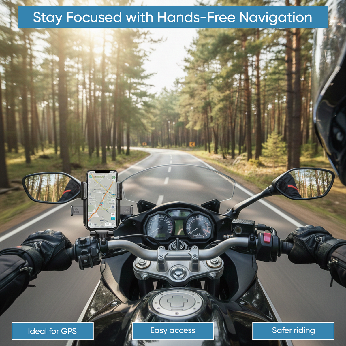 ONE 7 Bike & Motorcycle Phone Holder