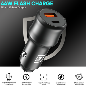 ONE7 FlashDrive 44W Car Charger