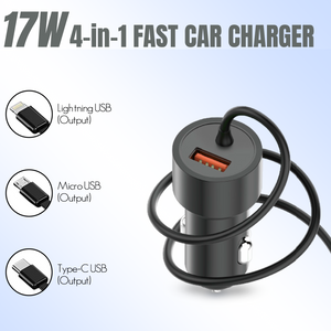 ONE7 FlashDrive 17W Car Charger