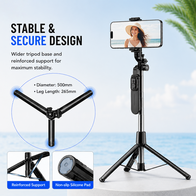 ONE 7 Professional Selfie Stick Tripod