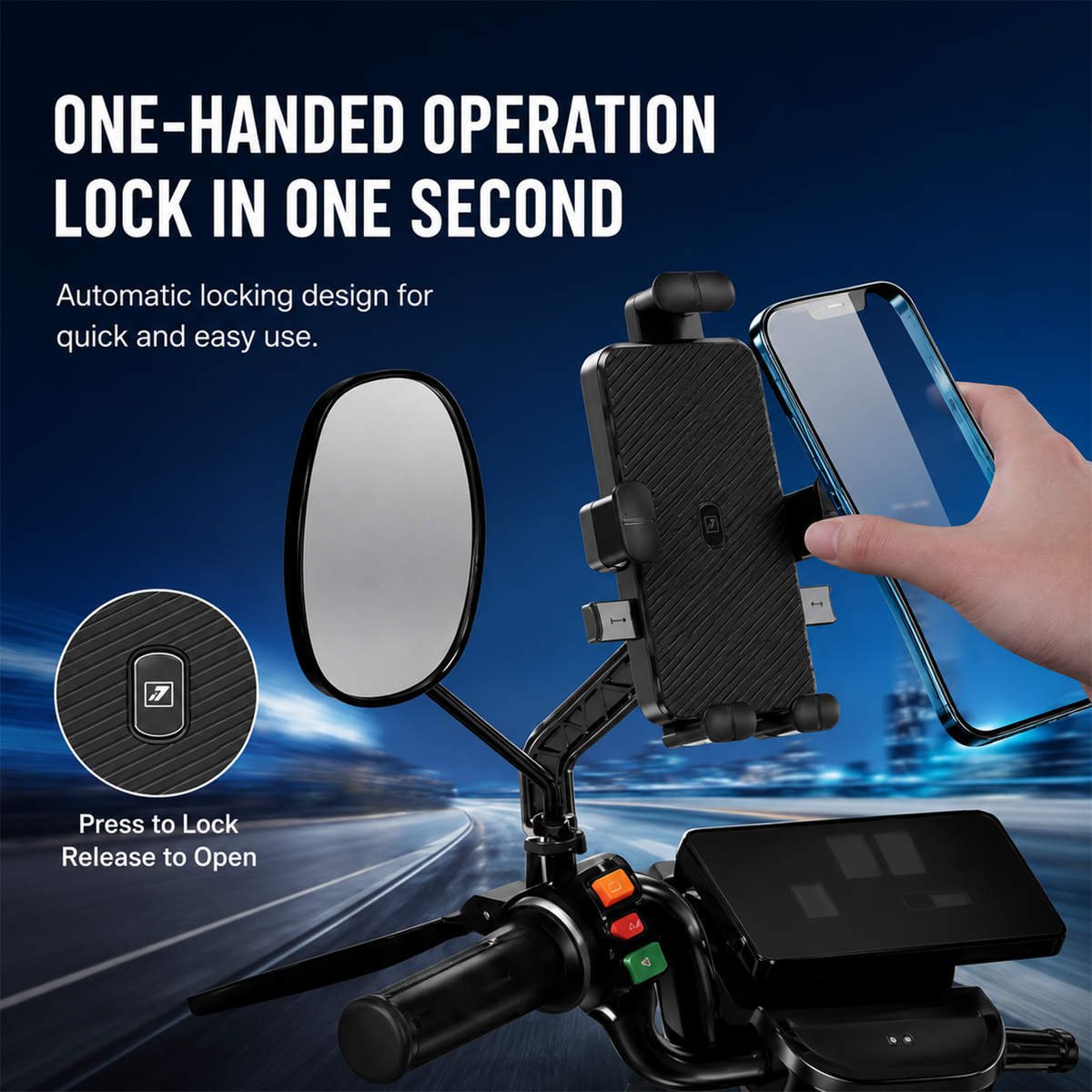 ONE 7 Universal Car Dashboard Mobile Holder