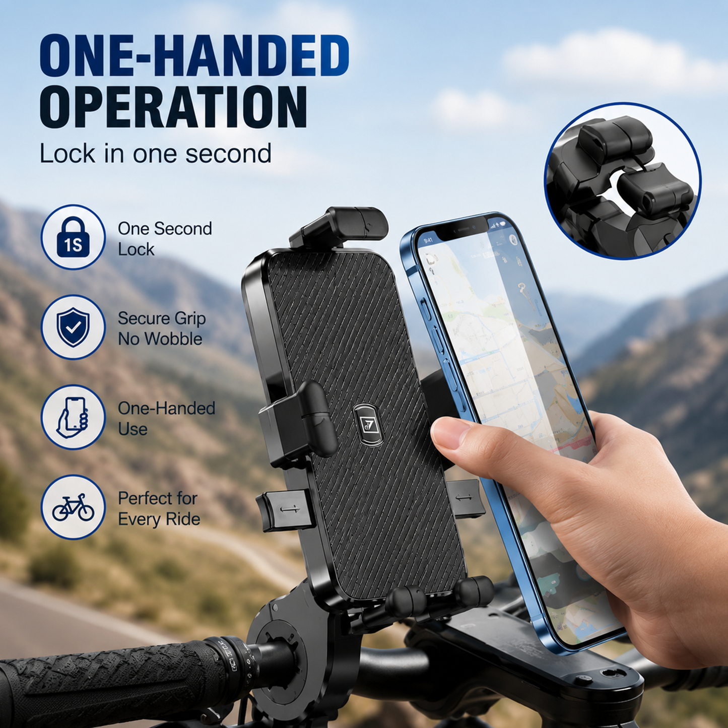 ONE 7 Universal Bike Mobile Holder