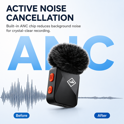 ONE 7 AirClip Wireless Lavalier Microphone