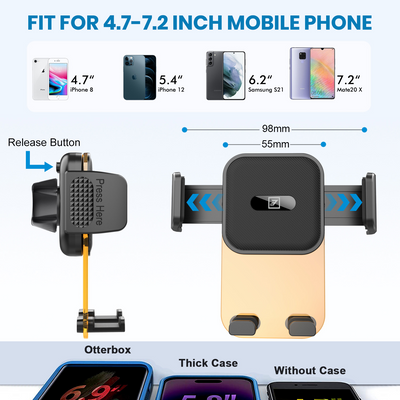 ONE 7 Extend Grip Pro Car Phone Holder