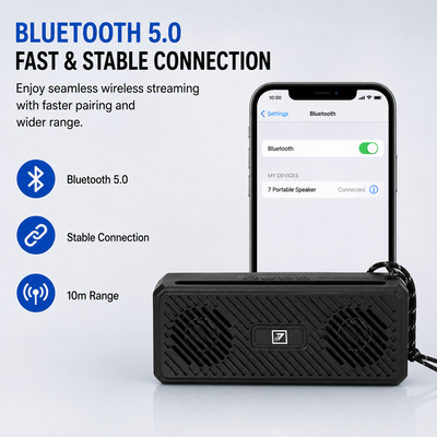 ONE 7 Portable Bluetooth Speaker