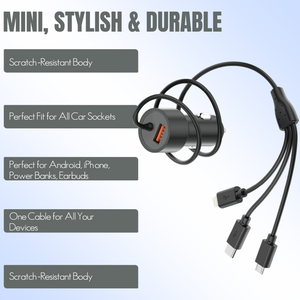ONE7 FlashDrive 17W Car Charger