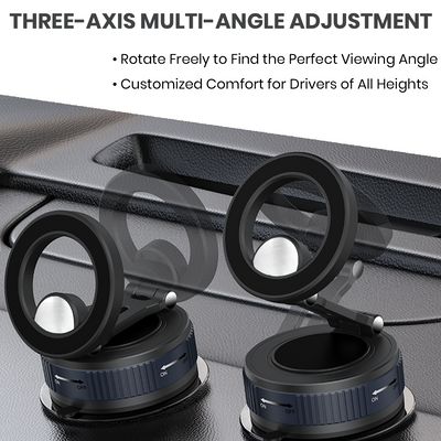ONE 7 MagVac Fold 360 Magnetic Car Phone Holder
