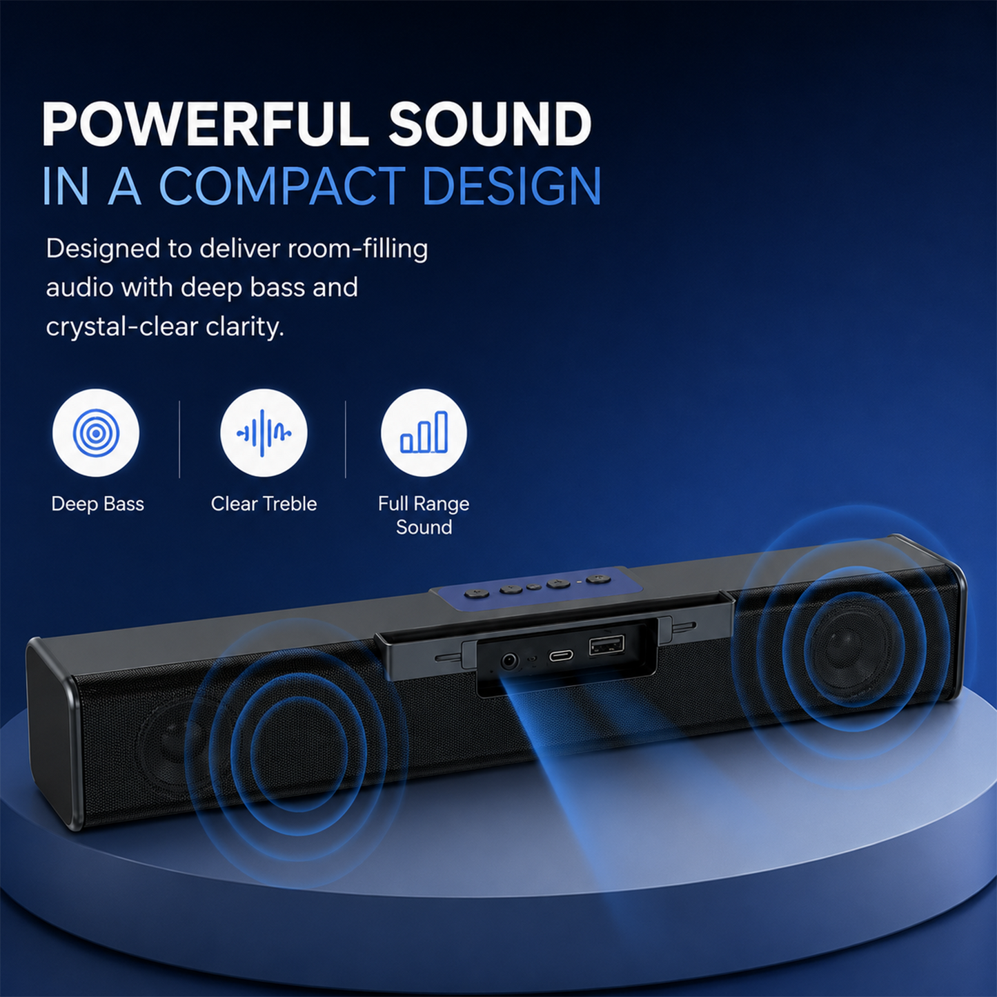 ONE7 Wireless Soundbar Speaker