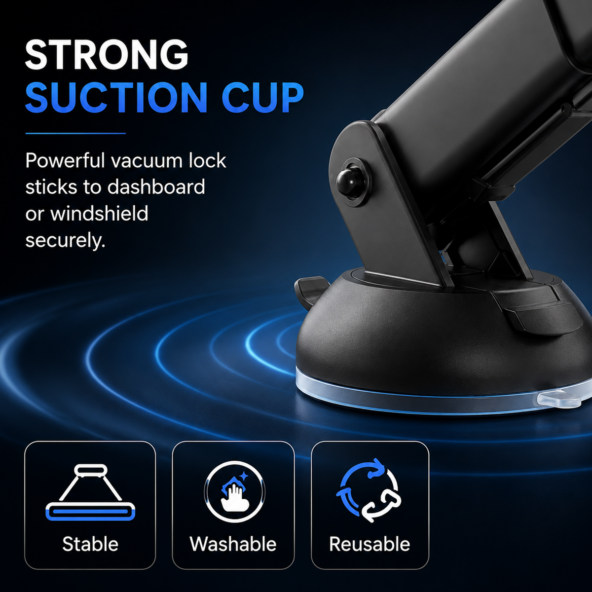 ONE 7 360° Adjustable Car Phone Holder