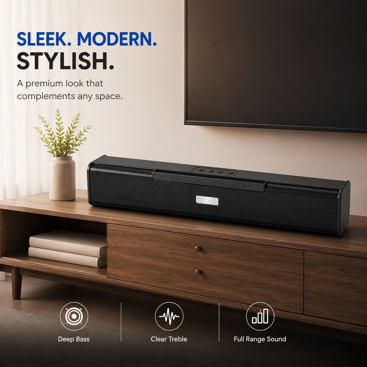 ONE7 Wireless Soundbar Speaker