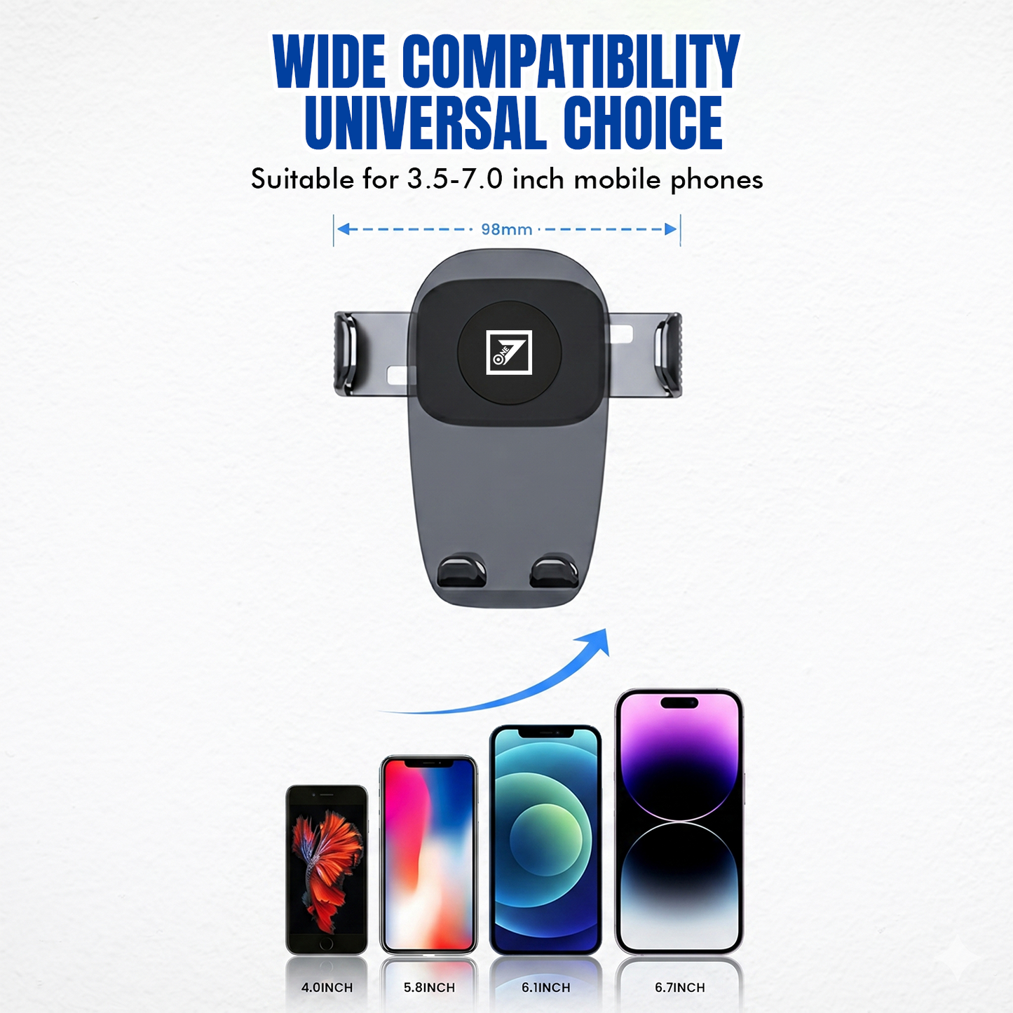 ONE 7 GlideMount Car Holder