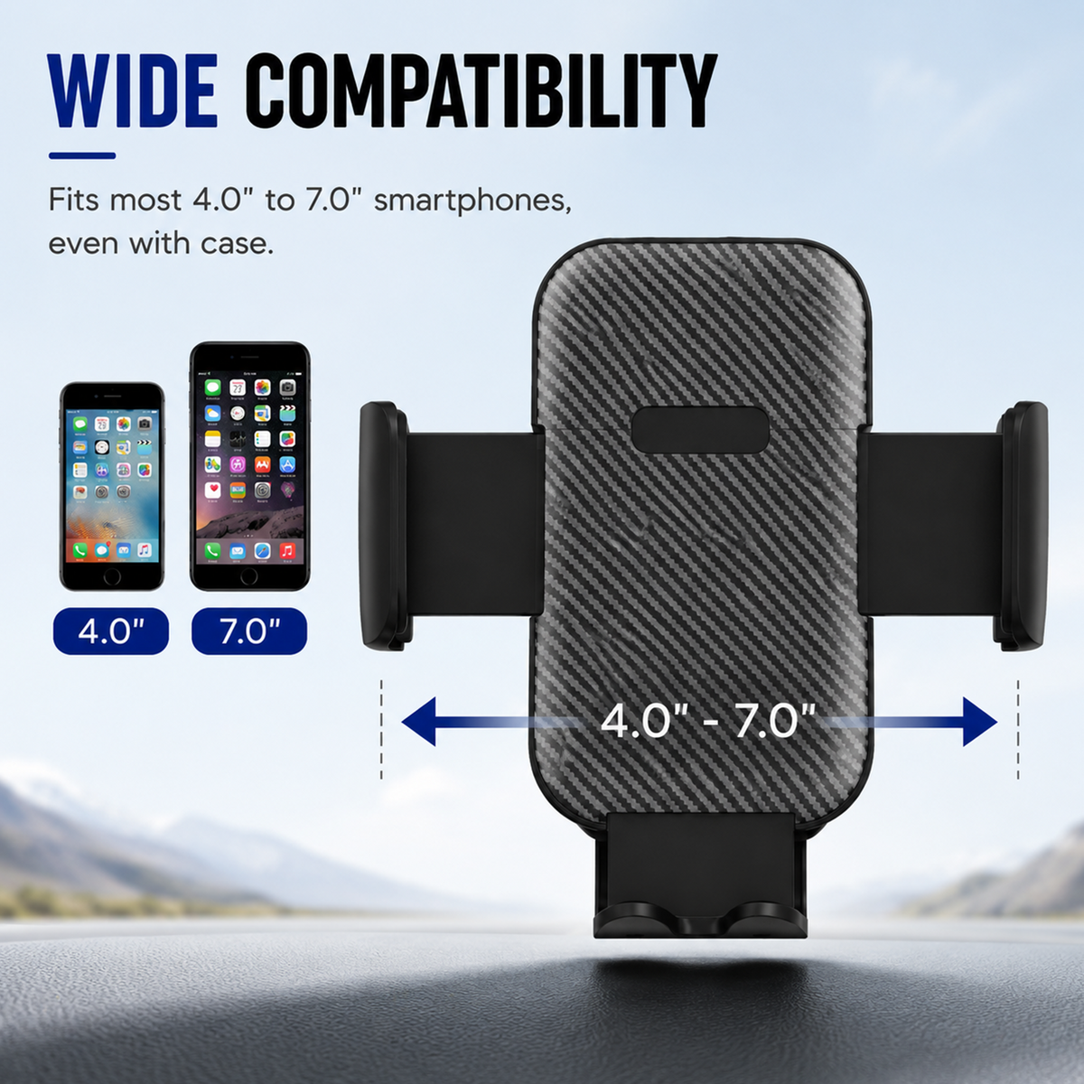 ONE 7 Drive Grip Pro Car Phone Holder