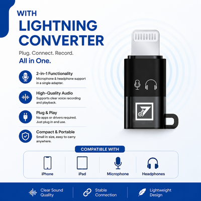 ONE 7 Dual Wireless Clip-On Microphone with ENC