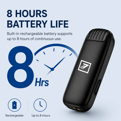 ONE 7 Wireless Clip-On Microphone – ENC Noise Reduction