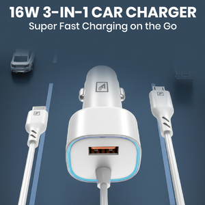 ONE7 FlashDrive 3-in-1 Charger
