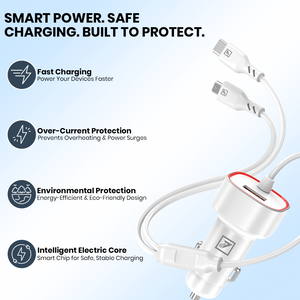 ONE7 FlashDrive 3-in-1 Charger